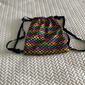 Disney draw bag backpack